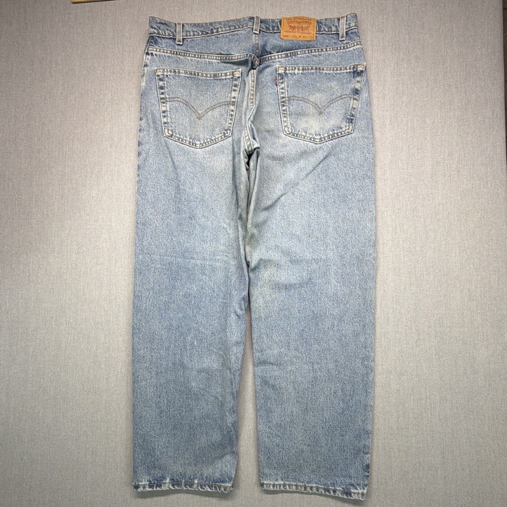 Vintage 90s Levis 565 Jeans Loose Fit 38x30 (Fits 37x30) Made in USA Baggy
